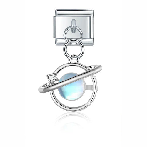 Charm Fleur, Couronne et Lune - NO 8