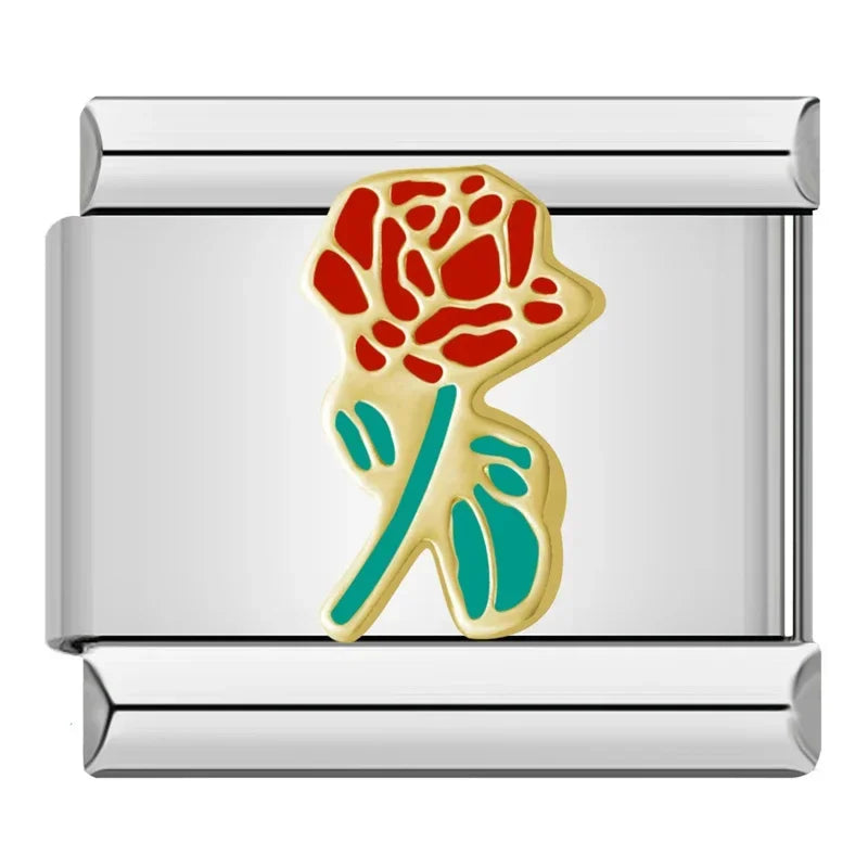Charm Fleur Romantique Cadeau - DJ026 K