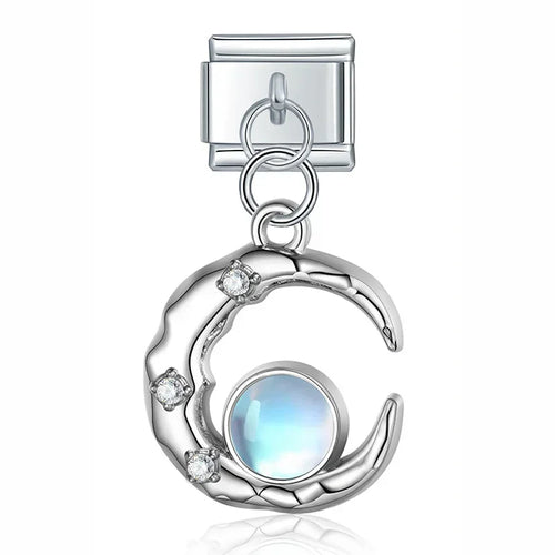 Charm Fleur, Couronne et Lune - NO 6
