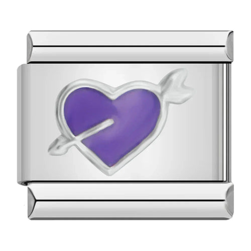 Charm Maillon Cœur Amour - D7