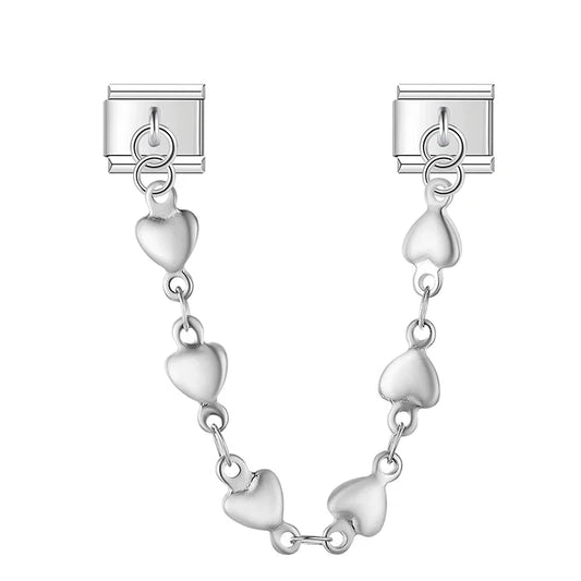 Chaîne Cœur et Papillon — Bracelet Italien 9mm - DJ1565 NO 10