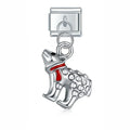Charm pendentif Petit Cheval Argenté et Cristaux — photo du produit