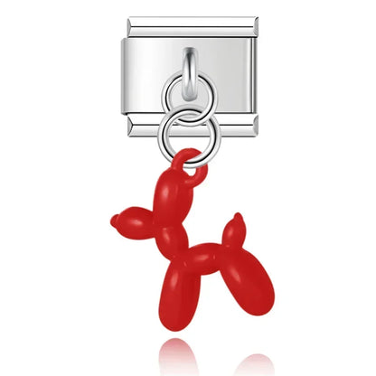 Balloon Dog Charm Collection — 9mm Italian Bracelet