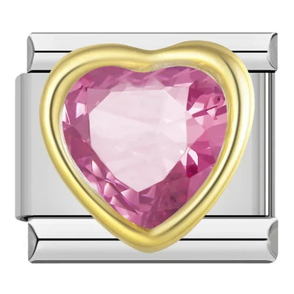 Sweet Heart Charm Collection — 9mm Italian Bracelet