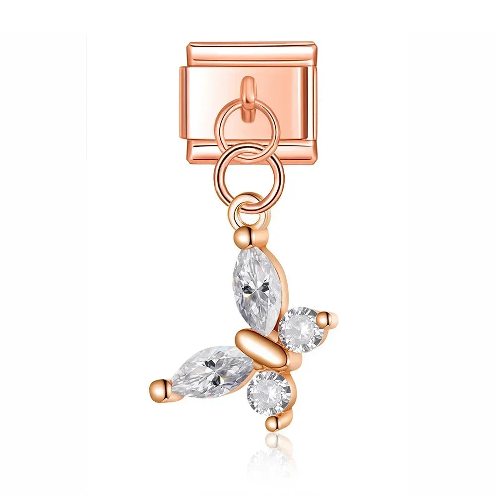 Charm Éléphant et Libellule - DJ600 NO 33