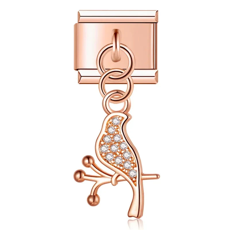 Charm Oiseau et Reptile - F
