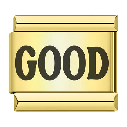 Positive Words Charm Collection — 9mm Italian Bracelet
