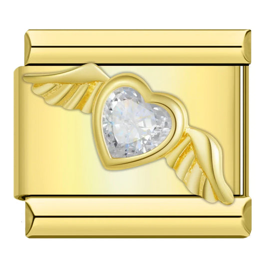 Charm Couronne CZ Arc-en-Ciel - DJ2006 NO 10