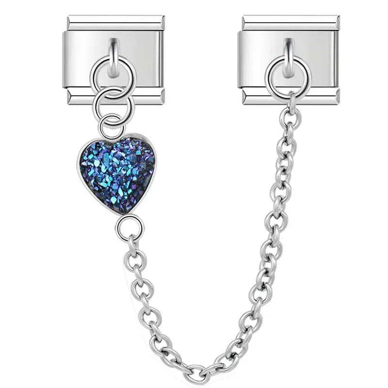 Charm Maillon Cœur Romantique - C