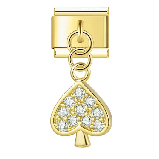 Charm Couronne et Lune - NO 17