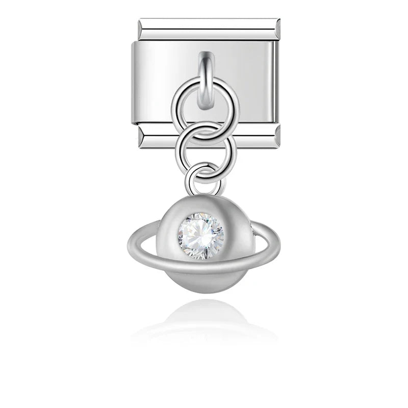 Charm Lune, Cadenas et Planète - DJ1560 NO 23