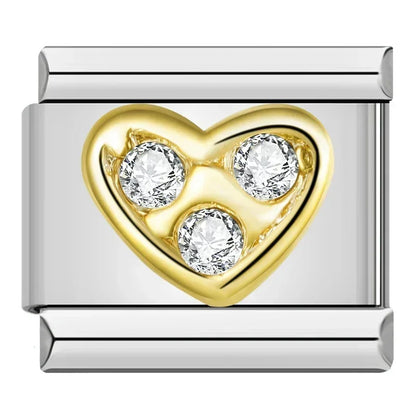 Sweet Heart Charm Collection — 9mm Italian Bracelet