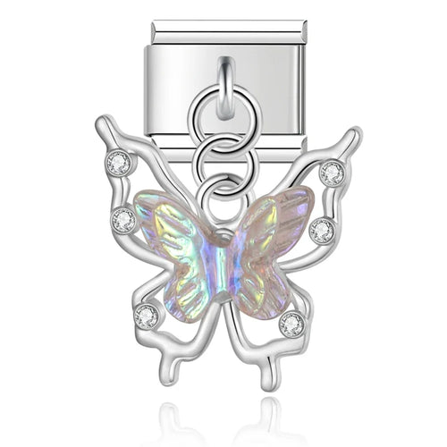 Charm Papillon et Fleur - DJ1251 NO 8