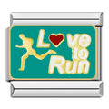 Charm Love to Run et Silhouette — photo du produit