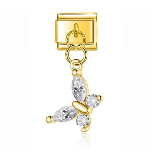 Charm Éléphant et Libellule - DJ600 NO 32