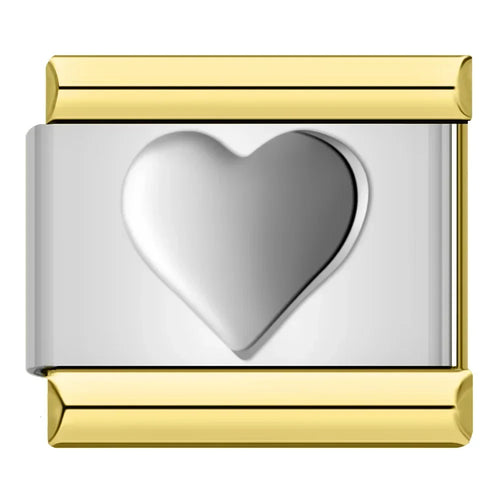 Charm Maillon Cœur Amour - H9