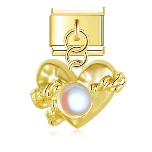 Charm Croix, Cœur et Couronne - DJ804 B