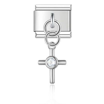 Moon Lock Planet Charm Collection — 9mm Italian Bracelet