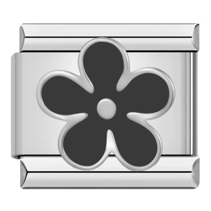 Romantic Flower Gift Charm Collection — 9mm Italian Bracelet