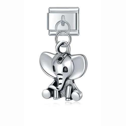 Charm Animal 3D Argenté - 1
