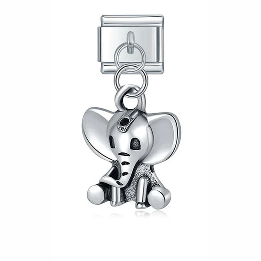 Charm Animal 3D Argenté - 1