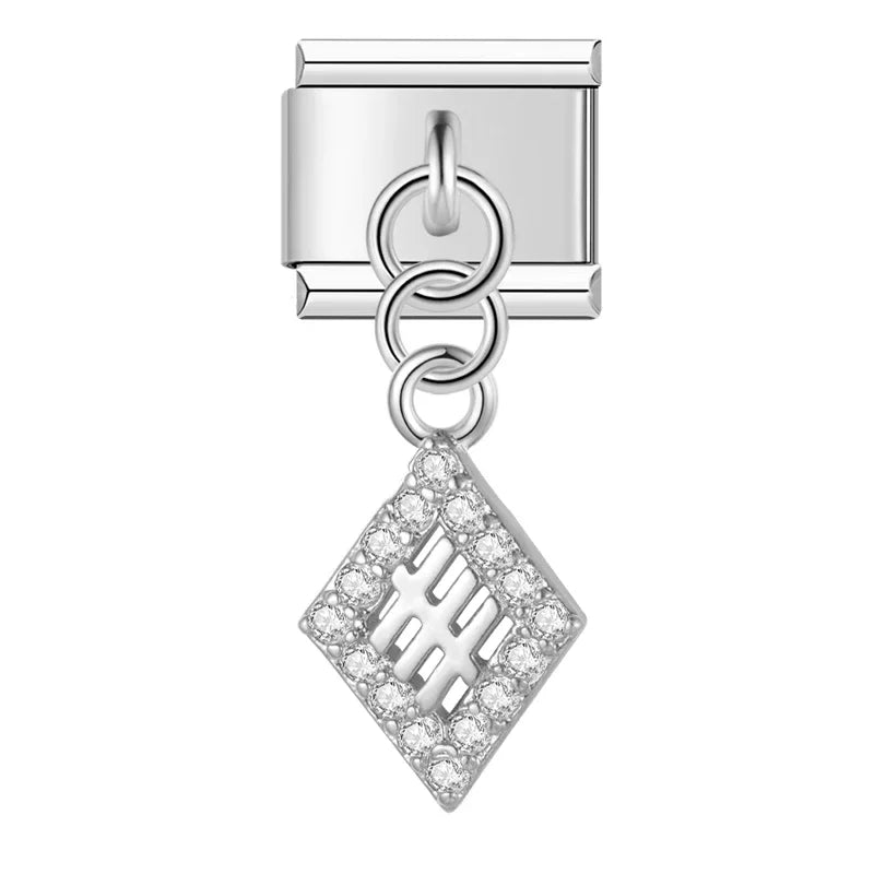 Charm CZ Fantaisiste - NO 13