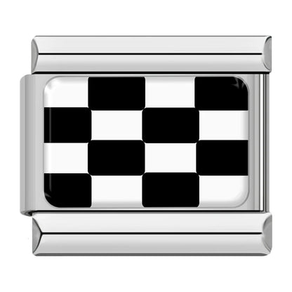 Retro Graphic Charm Collection — 9mm Italian Bracelet