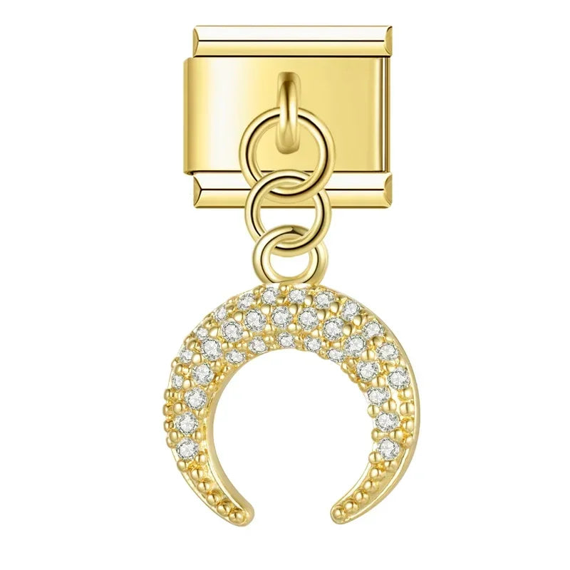 Charm Couronne et Lune - NO 5