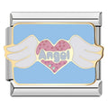 Charm Ailes Blanches et Cœur Angel — photo du produit