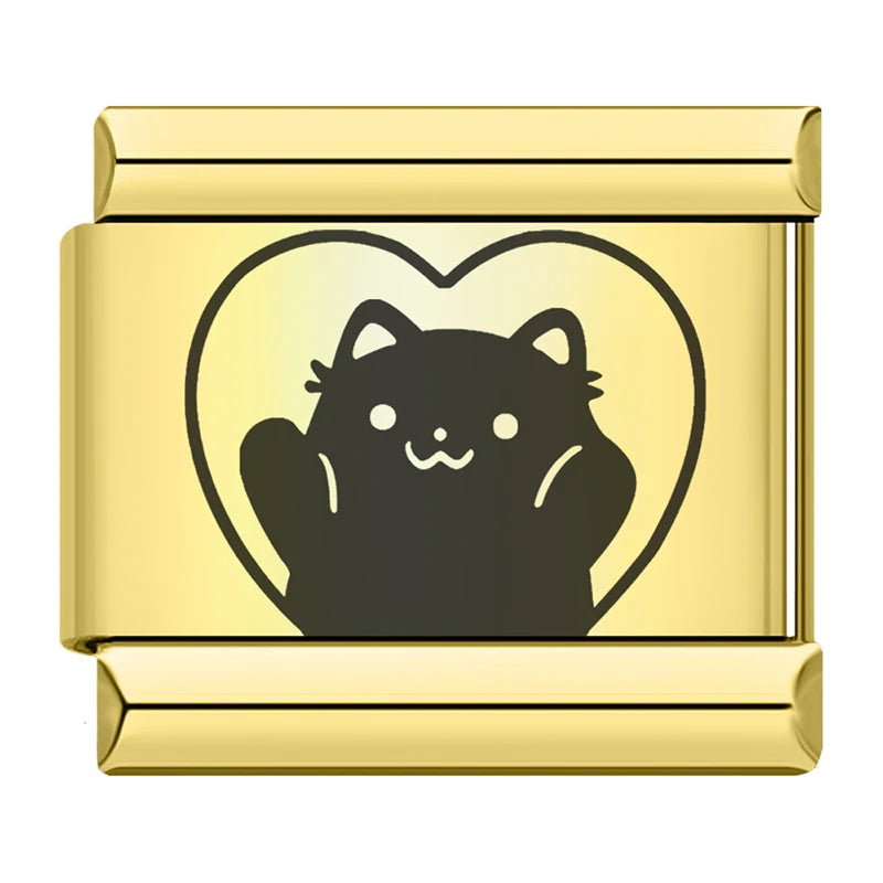 Cat & Dog Charm Collection Vol. 2 — 9mm Italian Bracelet