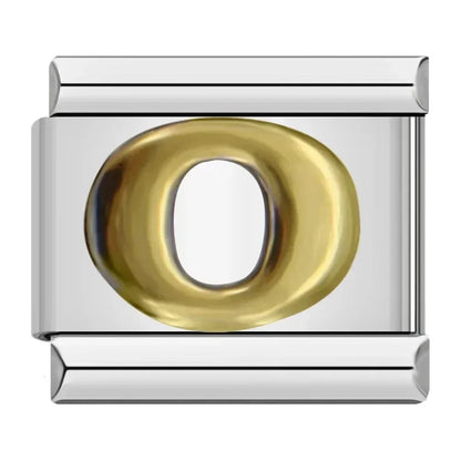 Classic Letter Charm Collection — 9mm Italian Bracelet