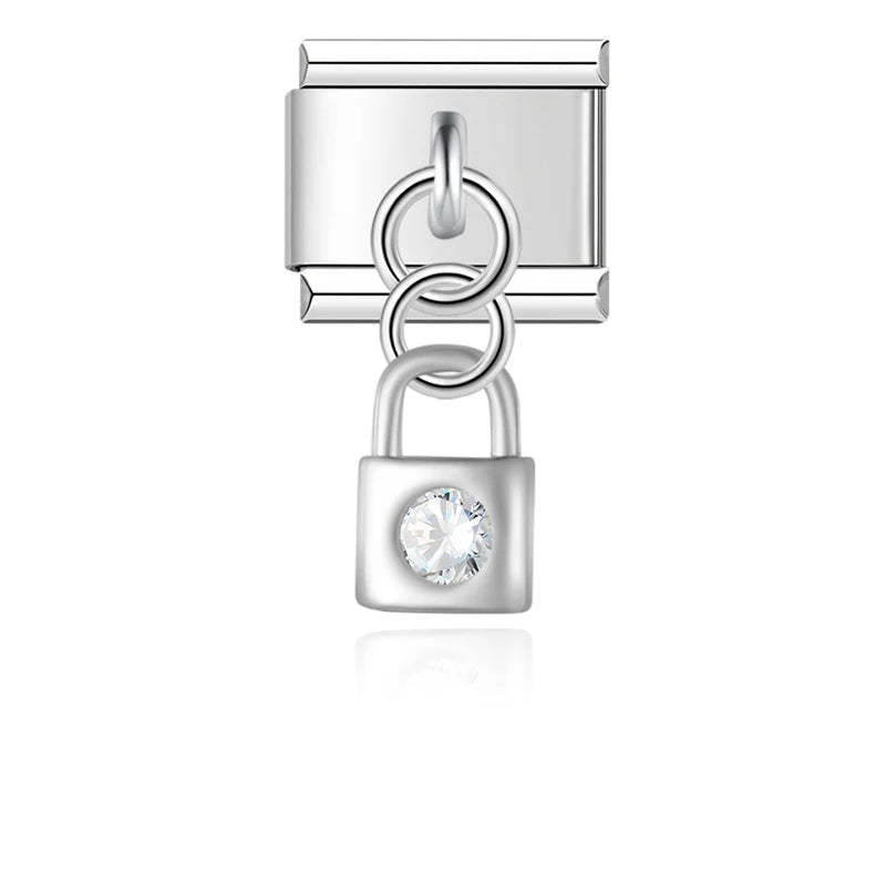 Charm Lune, Cadenas et Planète - DJ1560 NO 20