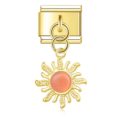 Sun Charm Collection — 9mm Italian Bracelet