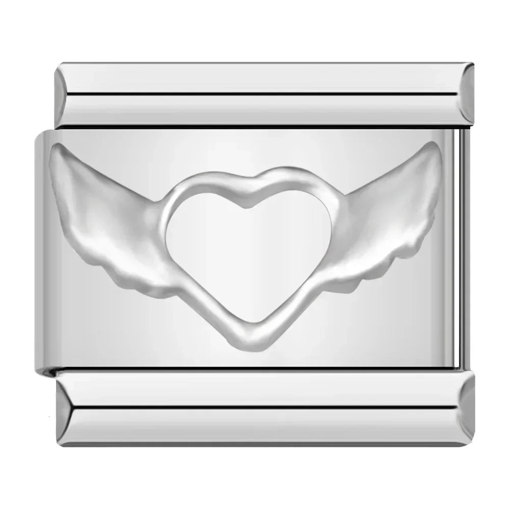 Charm Maillon Cœur Amour - H2