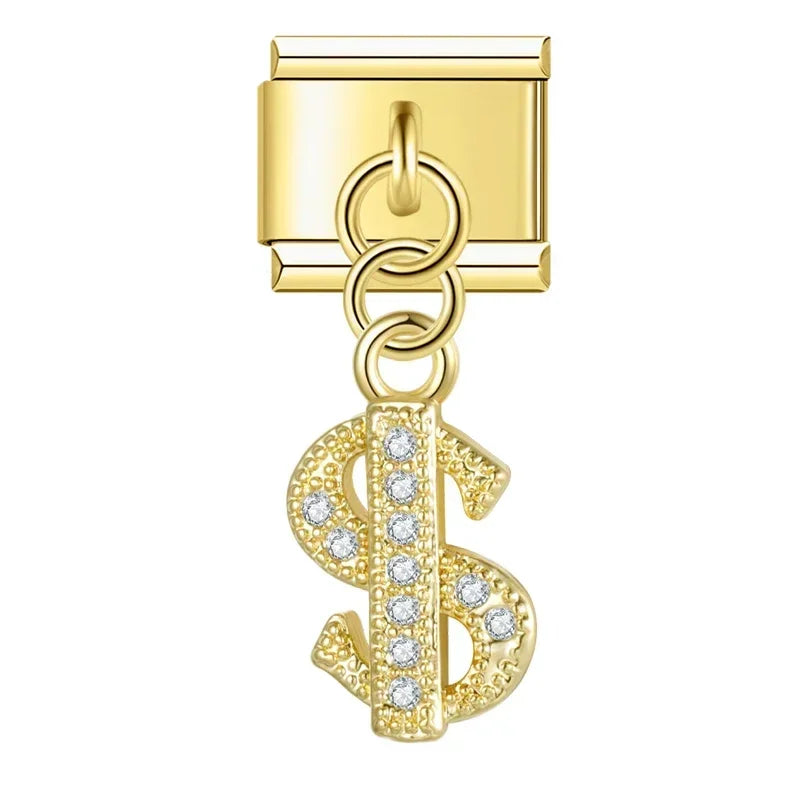 Charm Couronne et Lune - NO 18