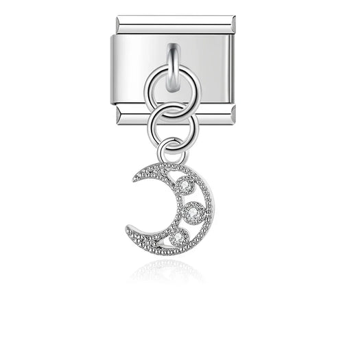 Charm Lune, Cadenas et Planète - DJ1560 NO 17