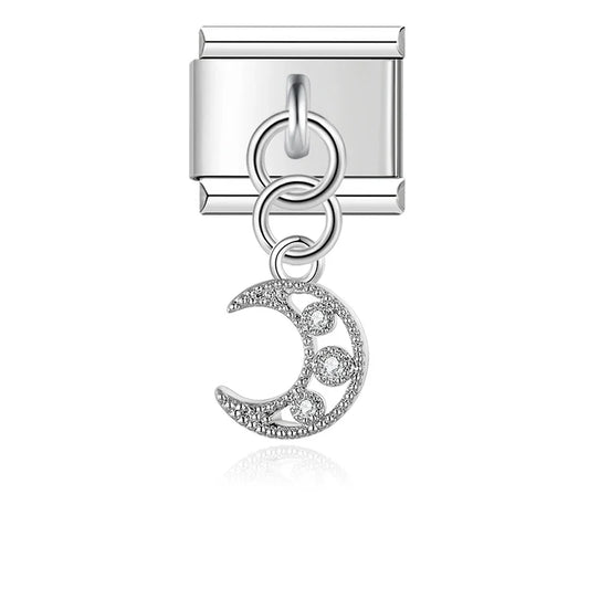 Charm Lune, Cadenas et Planète - DJ1560 NO 17