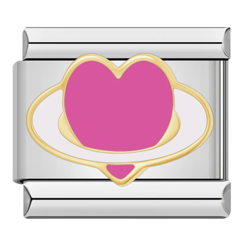 Sweet Heart Charm Collection — 9mm Italian Bracelet