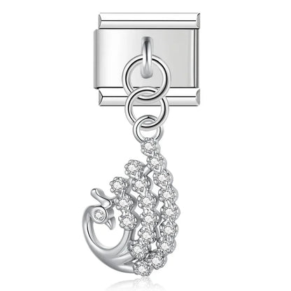 Bird & Reptile Charm Collection — 9mm Italian Bracelet