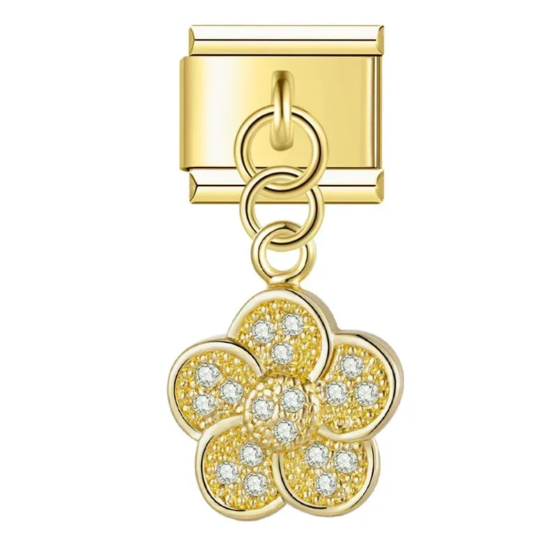 Charm Couronne et Lune - NO 4