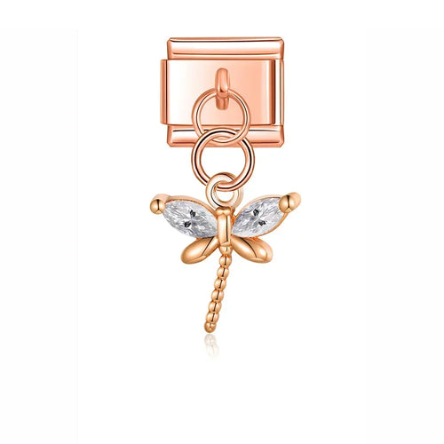 Charm Éléphant et Libellule - DJ600 NO 30