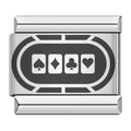Charm Table de Poker et Quatre Couleurs — photo du produit