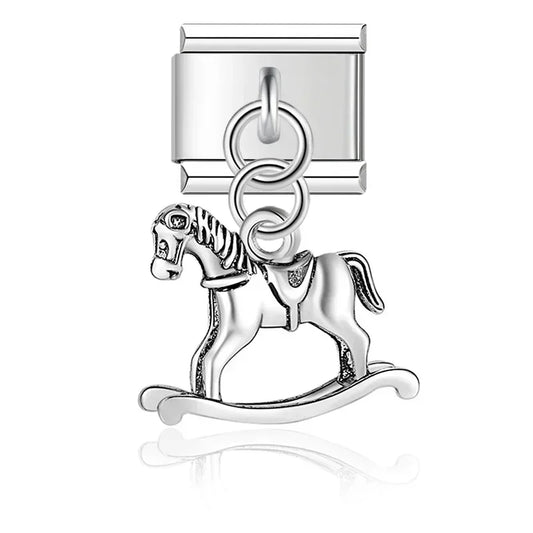 Charm Été Pendant - Rocking Horse