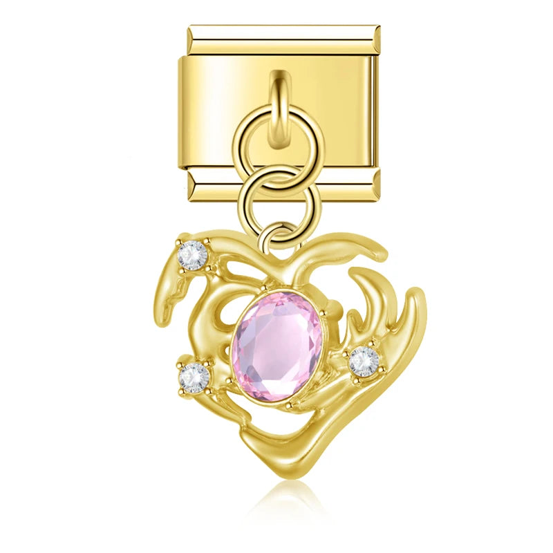 Angel Wings Charm Collection — 9mm Italian Bracelet