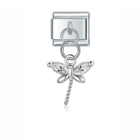 Charm Éléphant et Libellule - DJ600 NO 28
