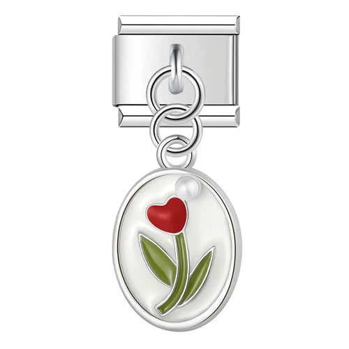 Charm Tulipe Ellipse - DJ1456 NO 9