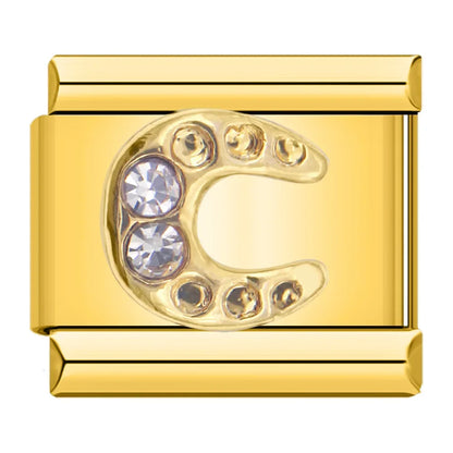 Crown & Wings Charm Collection — 9mm Italian Bracelet
