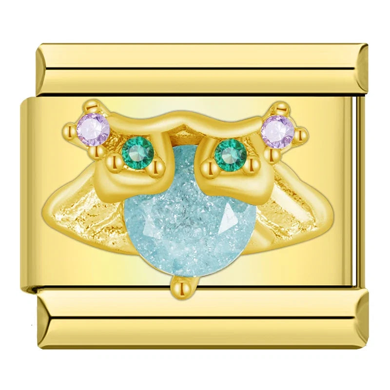 Charm Couronne CZ Arc-en-Ciel - DJ2005 NO 10