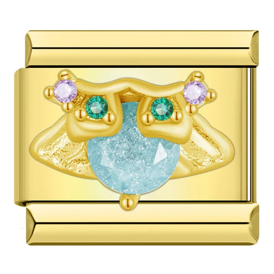 Charm Couronne CZ Arc-en-Ciel - DJ2005 NO 10