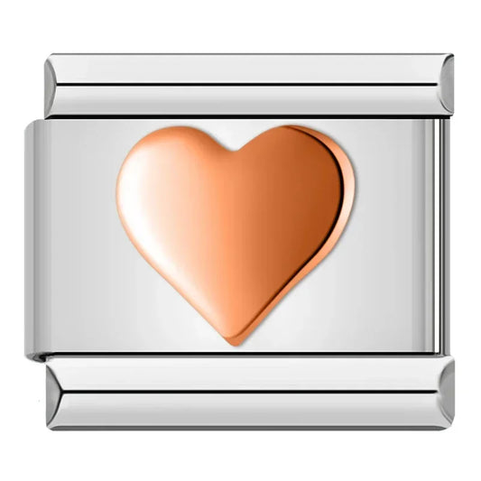 Charm Maillon Cœur Amour - DJ347-F